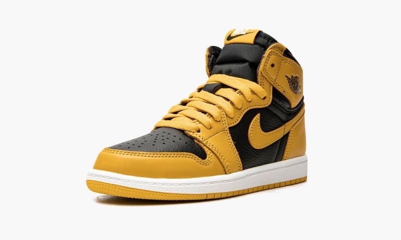 Nike Air Jordan 1 Retro High OG PS 'Pollen' Lasten Kengät Mustat Valkoinen Keltainen | 120BXIJYL