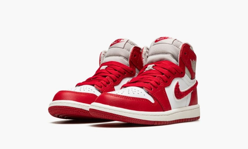Nike Air Jordan 1 Retro High OG PS 'Varsity Red' Lasten Kengät Valkoinen Pinkki Punainen | 946EPSMKX