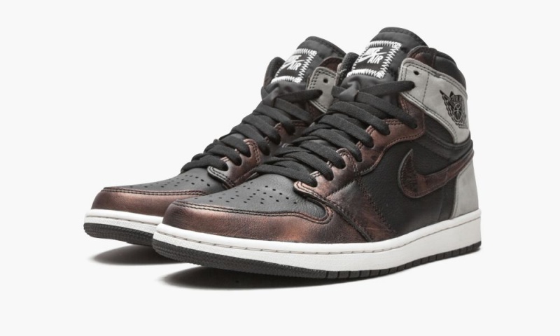 Nike Air Jordan 1 Retro High OG 'Patina / Rust Shadow' Miesten Kengät Mustat Harmaat | 728FJLHGP