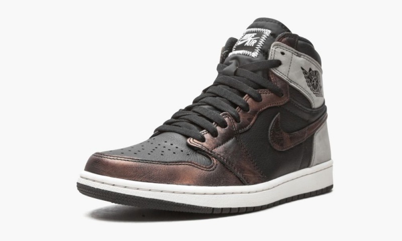 Nike Air Jordan 1 Retro High OG 'Patina / Rust Shadow' Miesten Kengät Mustat Harmaat | 728FJLHGP
