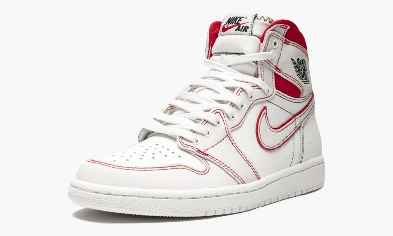 Nike Air Jordan 1 Retro High OG 'Phantom' Miesten Kengät Mustat Punainen Valkoinen | 509NZCDIQ