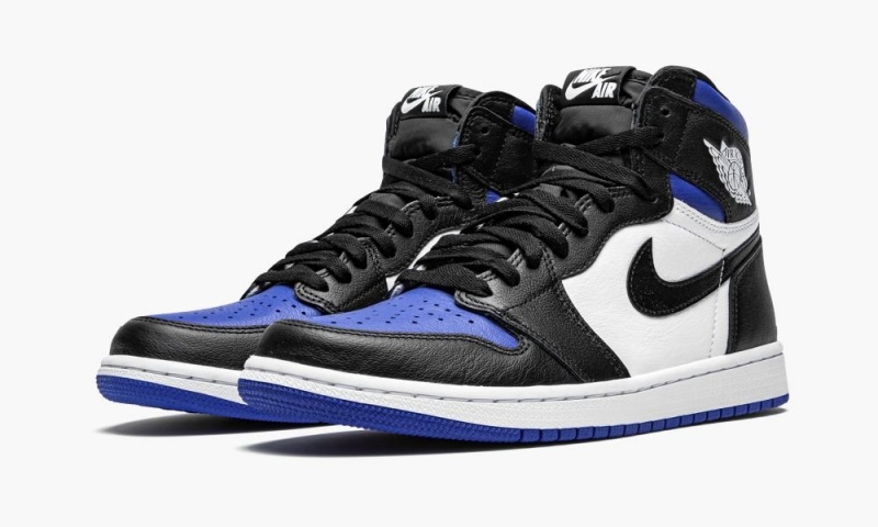 Nike Air Jordan 1 Retro High OG 'Royal Varvas' Miesten Kengät Mustat Valkoinen Kuninkaallinen Sininen | 260GQFVLA