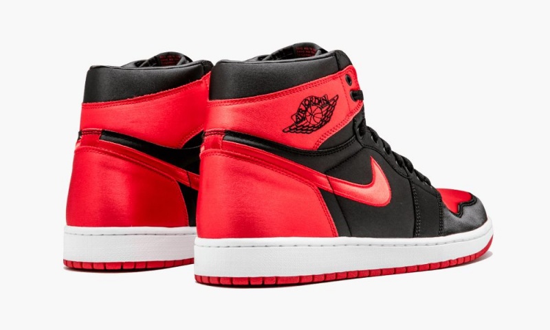 Nike Air Jordan 1 Retro High OG SE 'Satin' Miesten Kengät Mustat Punainen Valkoinen | 258MADFVJ