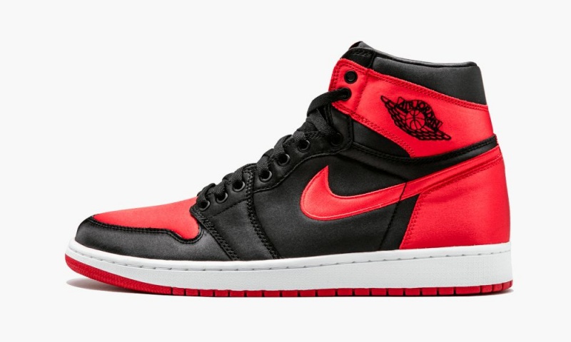 Nike Air Jordan 1 Retro High OG SE \'Satin\' Miesten Kengät Mustat Punainen Valkoinen | 258MADFVJ