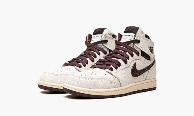 Nike Air Jordan 1 Retro High OG SP 'A Ma Maniere' Lasten Kengät Viininpunainen | 412DSNZKA