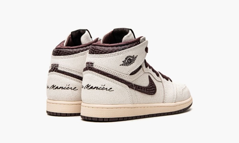 Nike Air Jordan 1 Retro High OG SP 'A Ma Maniere' Lasten Kengät Viininpunainen | 412DSNZKA