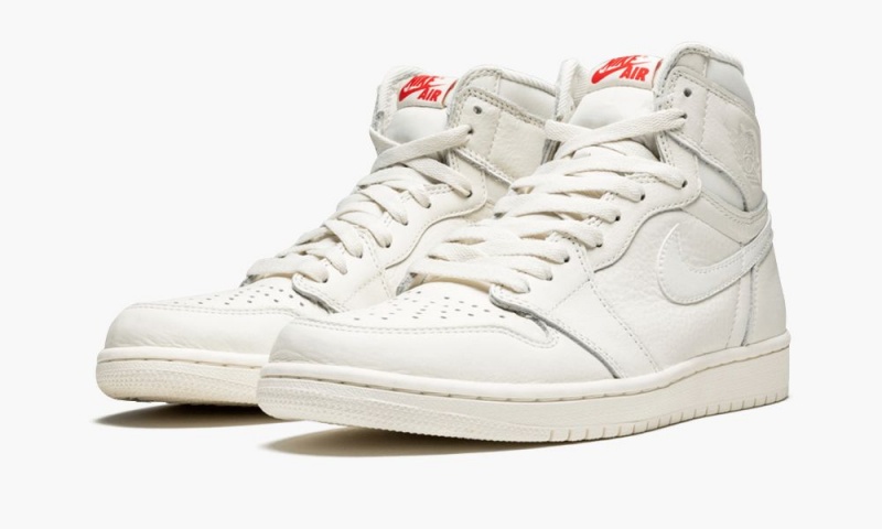 Nike Air Jordan 1 Retro High OG 'Sail' Miesten Kengät Punainen Valkoinen | 409PQEVSR