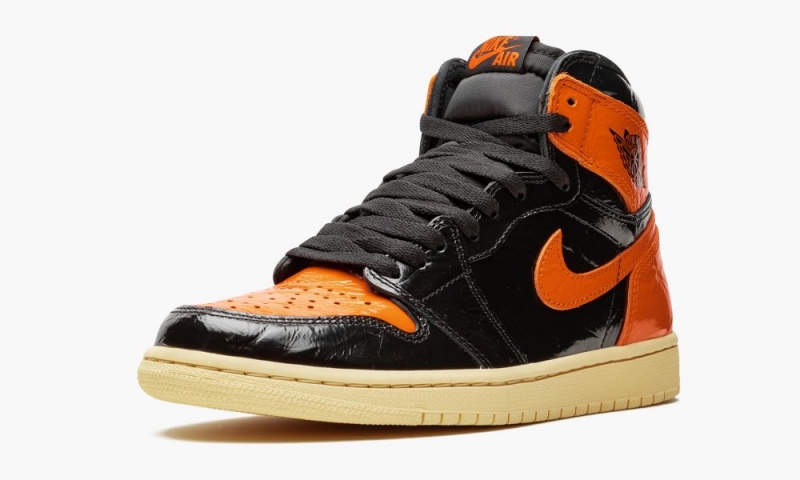Nike Air Jordan 1 Retro High OG 'Shattered Backboard 3.0' Miesten Kengät Mustat Vaaleankeltainen | 169OXSVYL