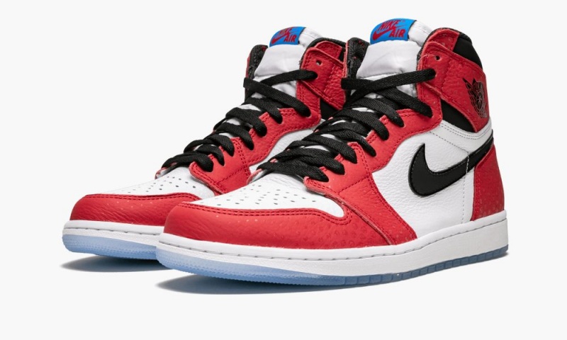 Nike Air Jordan 1 Retro High OG 'Spider-Man: Origin Story' Miesten Kengät Punainen Mustat Valkoinen Sininen | 074JTEGKN