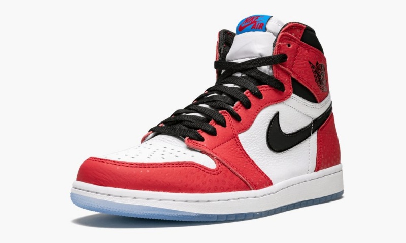 Nike Air Jordan 1 Retro High OG 'Spider-Man: Origin Story' Miesten Kengät Punainen Mustat Valkoinen Sininen | 074JTEGKN