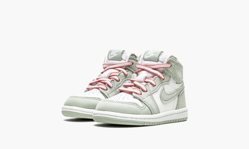 Nike Air Jordan 1 Retro High OG TD 'Seafoam' Lasten Kengät Pinkki Vihreä Valkoinen | 079LRNSAO