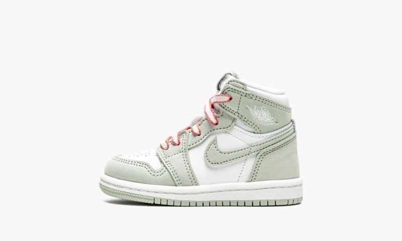 Nike Air Jordan 1 Retro High OG TD \'Seafoam\' Lasten Kengät Pinkki Vihreä Valkoinen | 079LRNSAO