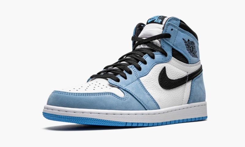 Nike Air Jordan 1 Retro High OG 'University Blue' Miesten Kengät Valkoinen Sininen Mustat | 601NCUOQF