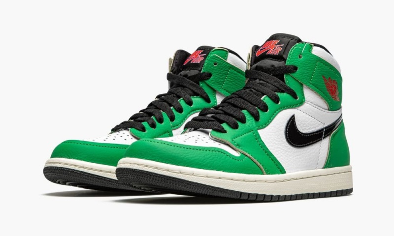Nike Air Jordan 1 Retro High OG WMN 'Lucky Green' Naisten Kengät Vihreä Valkoinen Mustat | 517AFPOJL
