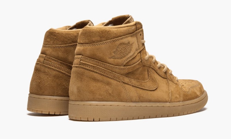 Nike Air Jordan 1 Retro High OG 'Wheat' Miesten Kengät Kultaiset | 329KOIPAX