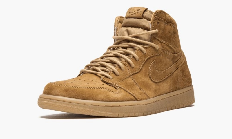 Nike Air Jordan 1 Retro High OG 'Wheat' Miesten Kengät Kultaiset | 329KOIPAX