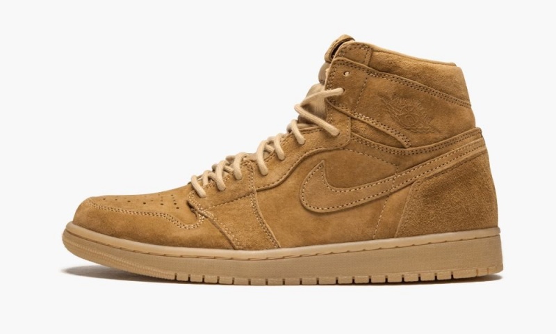 Nike Air Jordan 1 Retro High OG \'Wheat\' Miesten Kengät Kultaiset | 329KOIPAX