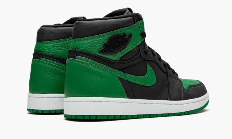 Nike Air Jordan 1 Retro High 'Pine Green 2.0' Miesten Kengät Mustat Valkoinen Syvä Vihreä Punainen | 703BRLQNU