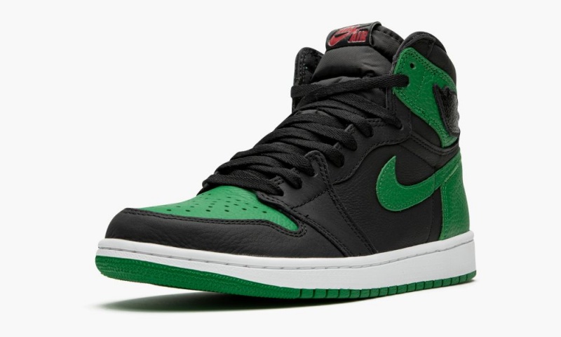 Nike Air Jordan 1 Retro High 'Pine Green 2.0' Miesten Kengät Mustat Valkoinen Syvä Vihreä Punainen | 703BRLQNU