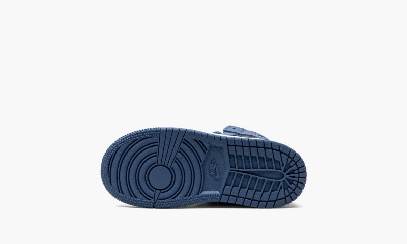 Nike Air Jordan 1 Retro High TD 'Dark Marina Blue' Lasten Kengät Tummansininen Mustat Valkoinen | 389YDFSNM