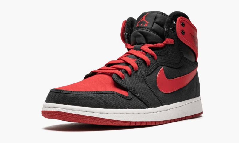 Nike Air Jordan 1 Retro KO HI Miesten Kengät Mustat Punainen Valkoinen | 307IQJRVY