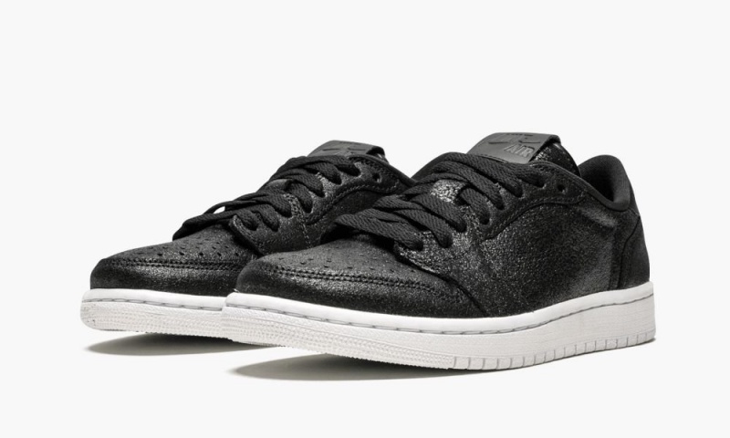 Nike Air Jordan 1 Retro Low NS 'Black White' Naisten Kengät Mustat Metal Kultaiset Valkoinen | 582REQBMO
