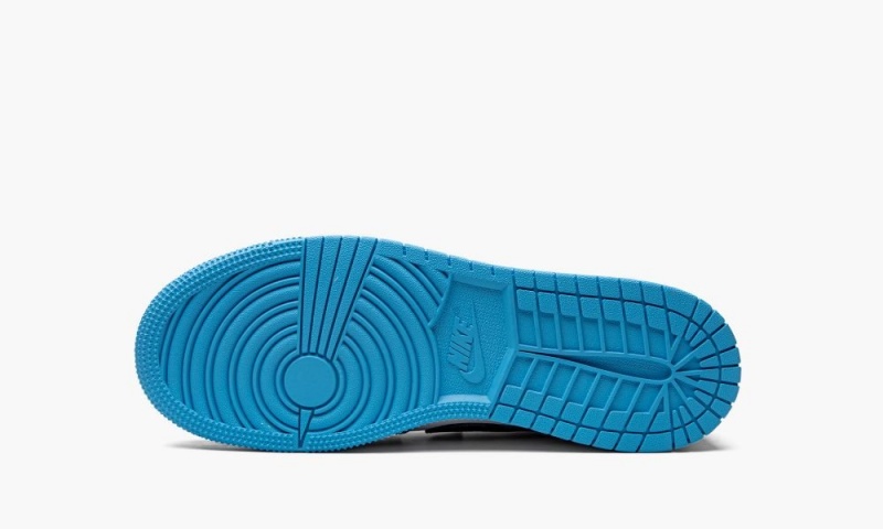 Nike Air Jordan 1 Retro Low OG GS Lasten Kengät Valkoinen Sininen Mustat | 674EFADJQ