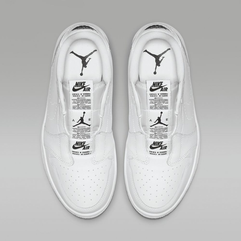 Nike Air Jordan 1 Retro Low Slip Miesten Kengät Valkoinen | 193EVXWRC