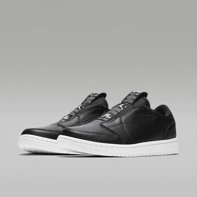 Nike Air Jordan 1 Retro Low Slip Naisten Kengät Mustat | 853HGYVIB