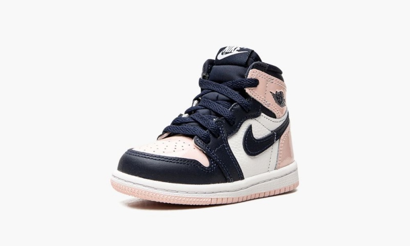 Nike Air Jordan 1 Retro OG TD 'Bubble Gum' Lasten Kengät Valkoinen Mustat Pinkki | 624RKMTQP