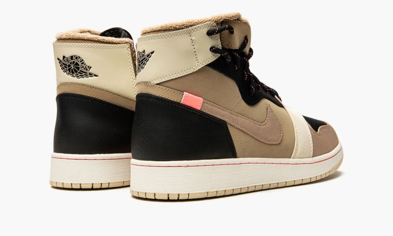 Nike Air Jordan 1 Retro Rebel 'Utility Pack' Naisten Kengät Mustat Beige | 756EKYUCS