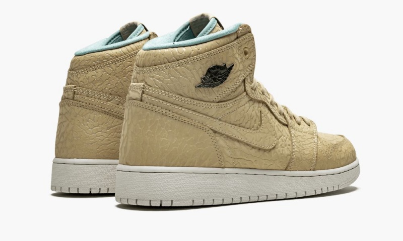 Nike Air Jordan 1 Rtro Hi OG PRL GG Lasten Kengät Ruskea Kultaiset | 017ZNFHEJ