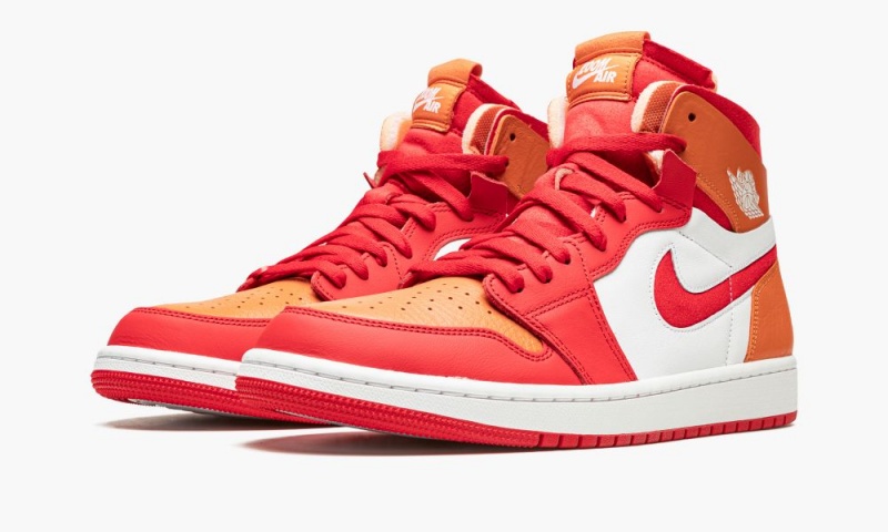 Nike Air Jordan 1 ZOOM CMFT 'Red Hot Curry' Naisten Kengät Punainen Syvä Keltainen | 219OPUBSI