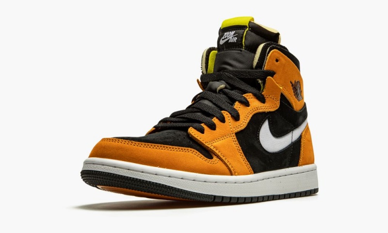 Nike Air Jordan 1 Zoom Air CMFT 'Black / Monarch' Miesten Kengät Mustat Valkoinen Oranssi | 864NIZOSR