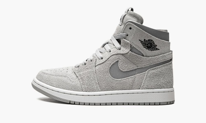 Nike Air Jordan 1 Zoom Air CMFT \'Grey Fog\' Naisten Kengät Harmaat Mustat | 051KWXUIZ