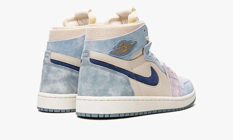 Nike Air Jordan 1 Zoom Air CMFT Miesten Kengät Sininen Harmaat Laivastonsininen | 721RYGDBV