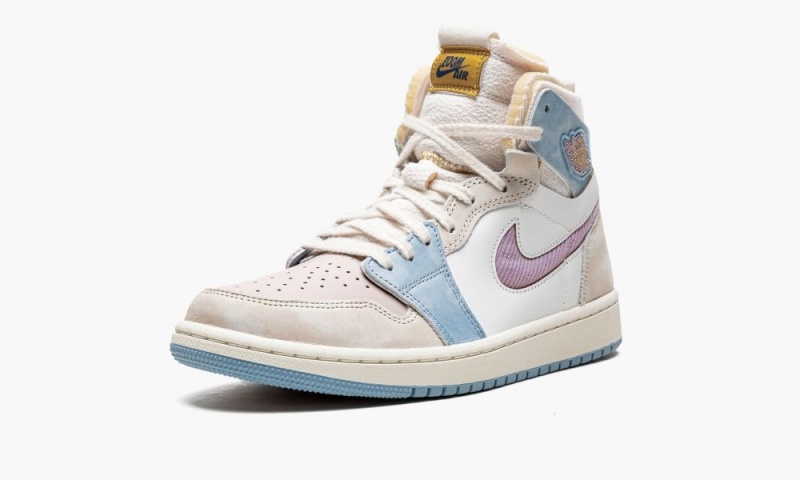 Nike Air Jordan 1 Zoom Air Cmft 'Pink Oxford' Naisten Kengät Pinkki Violetit | 097TYWNIR