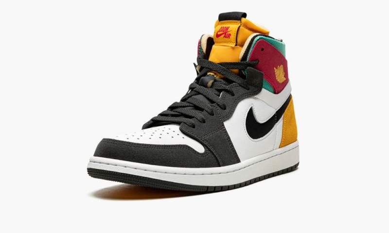 Nike Air Jordan 1 Zoom Air cmft 'Multicolor' Miesten Kengät Tummanharmaat Pinkki | 538UWHMNQ