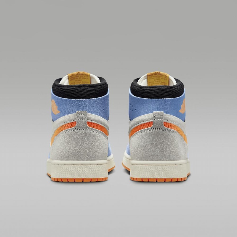 Nike Air Jordan 1 Zoom CMFT 2 Miesten Kengät Kuninkaallinen Sininen Vaaleanhopea Oranssi | 156YIUTGA