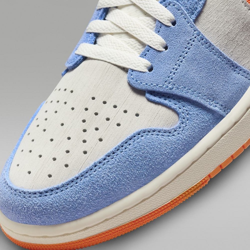 Nike Air Jordan 1 Zoom CMFT 2 Miesten Kengät Kuninkaallinen Sininen Vaaleanhopea Oranssi | 156YIUTGA