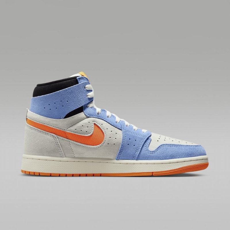 Nike Air Jordan 1 Zoom CMFT 2 Miesten Kengät Kuninkaallinen Sininen Vaaleanhopea Oranssi | 156YIUTGA