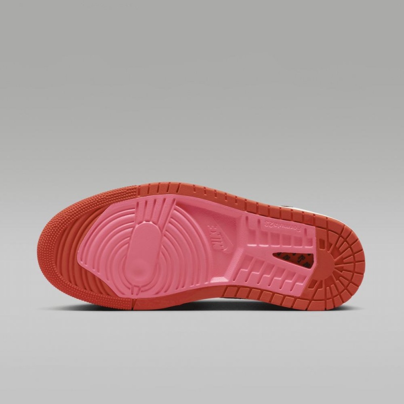 Nike Air Jordan 1 Zoom CMFT 2 Miesten Kengät Mustat Pinkki Punainen | 916AZKOIB