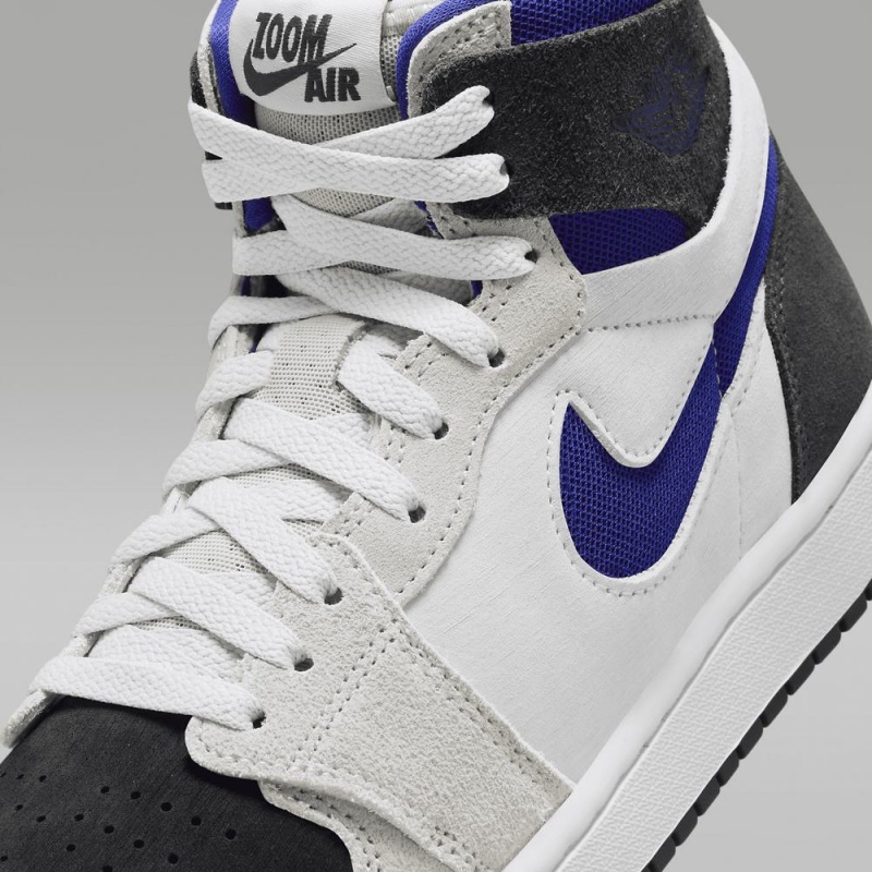 Nike Air Jordan 1 Zoom CMFT 2 Naisten Kengät Harmaat Valkoinen | 195YUARFS