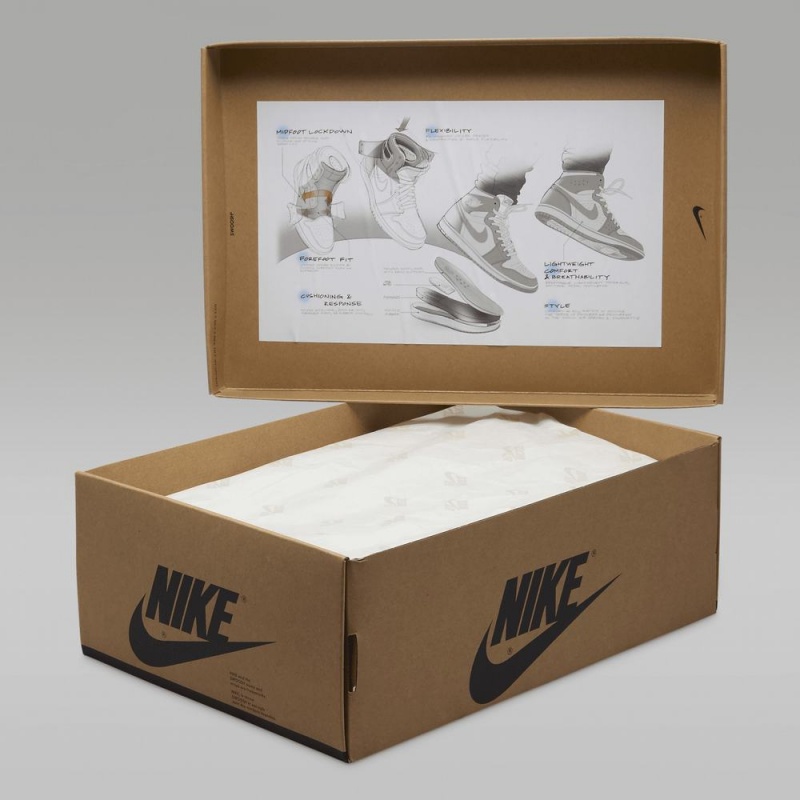 Nike Air Jordan 1 Zoom CMFT 2 Naisten Kengät Harmaat Valkoinen | 195YUARFS