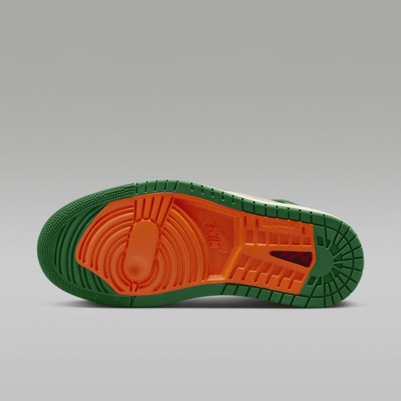 Nike Air Jordan 1 Zoom CMFT 2 Naisten Kengät Vihreä Oranssi | 984PUKGWB