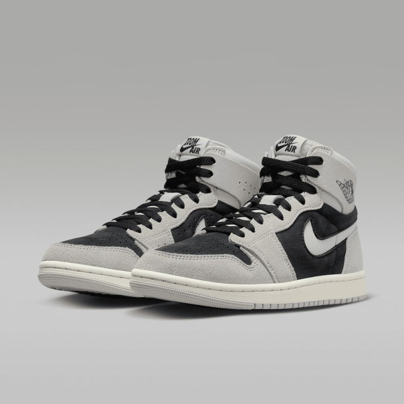 Nike Air Jordan 1 Zoom CMFT 2 Naisten Kengät Harmaat Mustat | 129NGXZDM