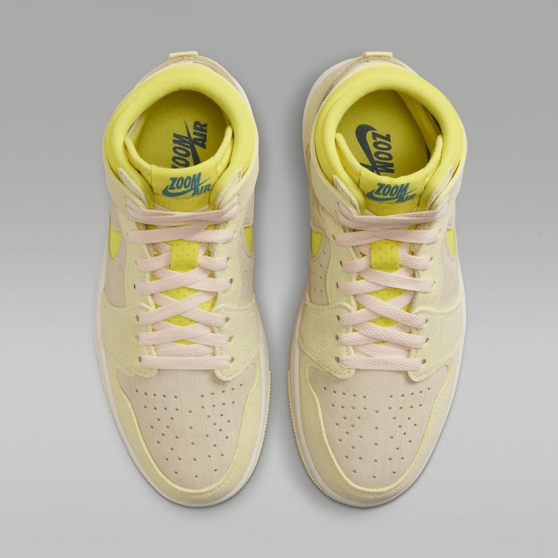 Nike Air Jordan 1 Zoom CMFT 2 Naisten Kengät Vaaleankeltainen | 263UANLOD