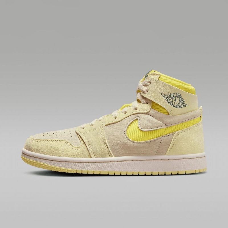 Nike Air Jordan 1 Zoom CMFT 2 Naisten Kengät Vaaleankeltainen | 263UANLOD