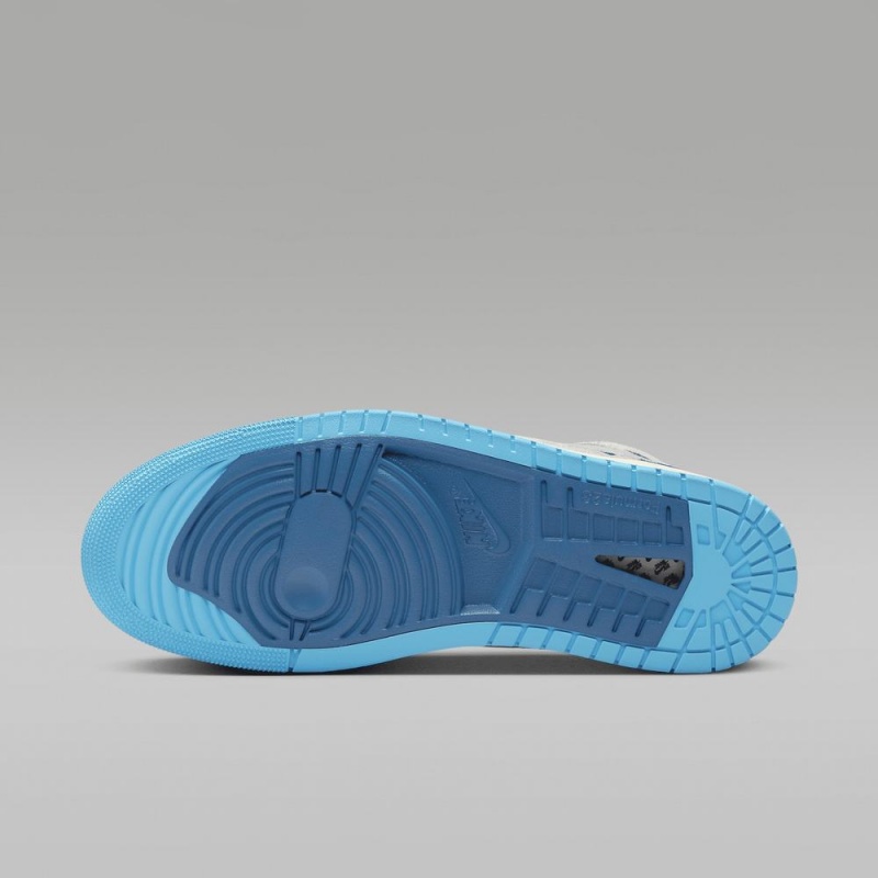 Nike Air Jordan 1 Zoom CMFT 2 Naisten Kengät Vaaleanharmaat Sininen | 378UQPIKB