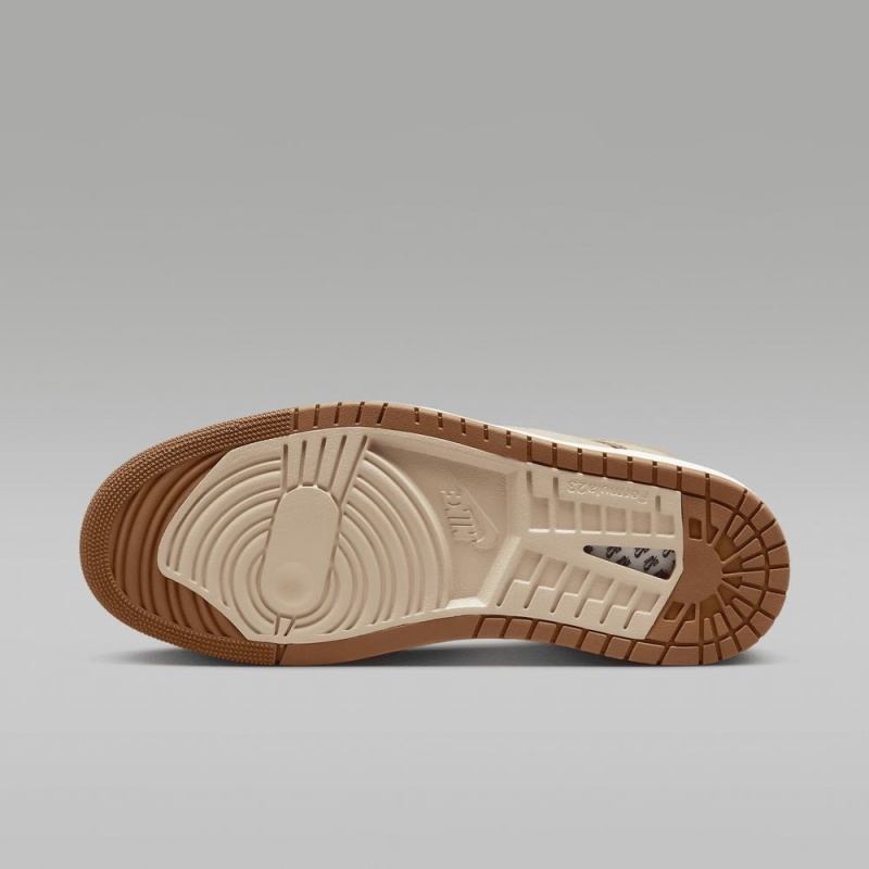 Nike Air Jordan 1 Zoom CMFT 2 Naisten Kengät Ruskea Khaki Kahvi | 675CERJPY